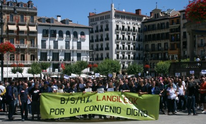 Movilizaciones en BSH por un convenio Digno