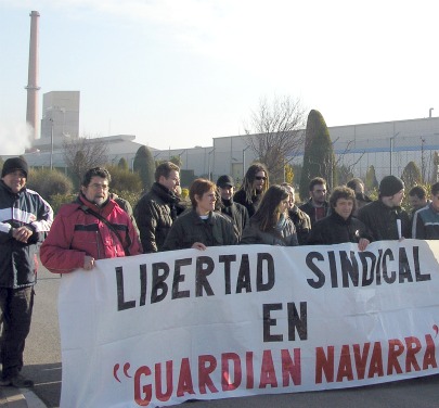 GUARDIAN NAVARRA = PUNTO NEGRO PRECARIO