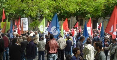 MOVILIZACIN ANTE EL PARO Y LOS RECORTES  Este jueves 29.