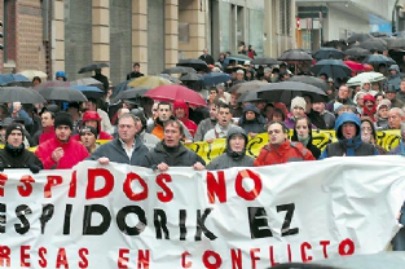 Este sbado, manifestacin contra los despidos. 