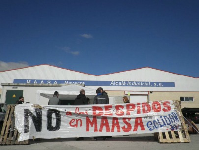 Huelga y despidos en Alcal Industrial